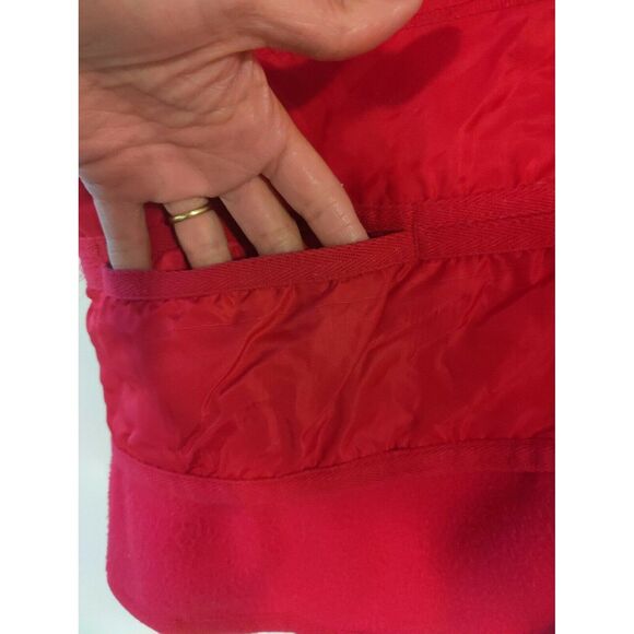 Vintage winter red Vest Climate Zone outdoors pockets size M - Picture 8 of 8